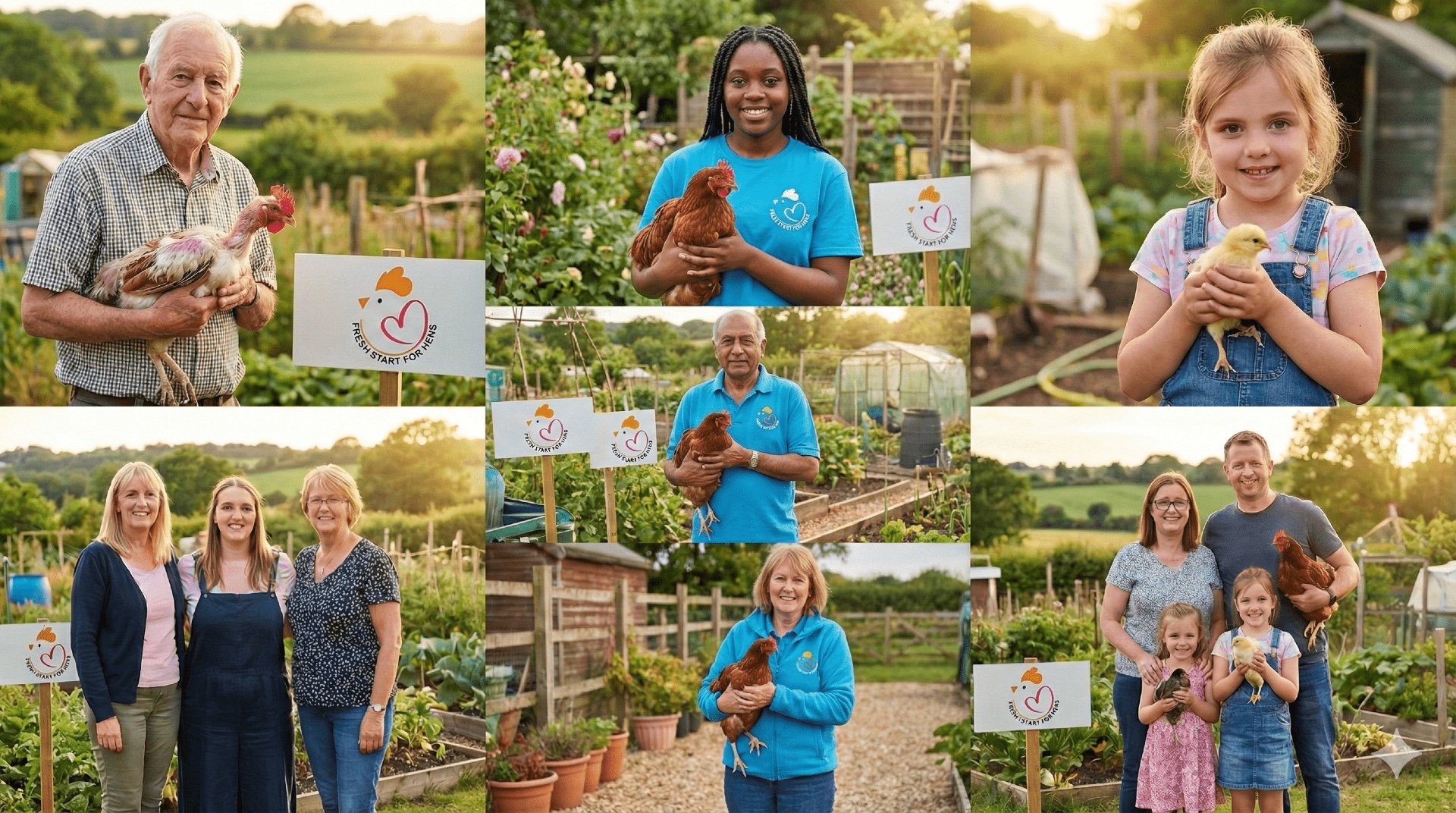 Welcoming diverse community of hen keepers